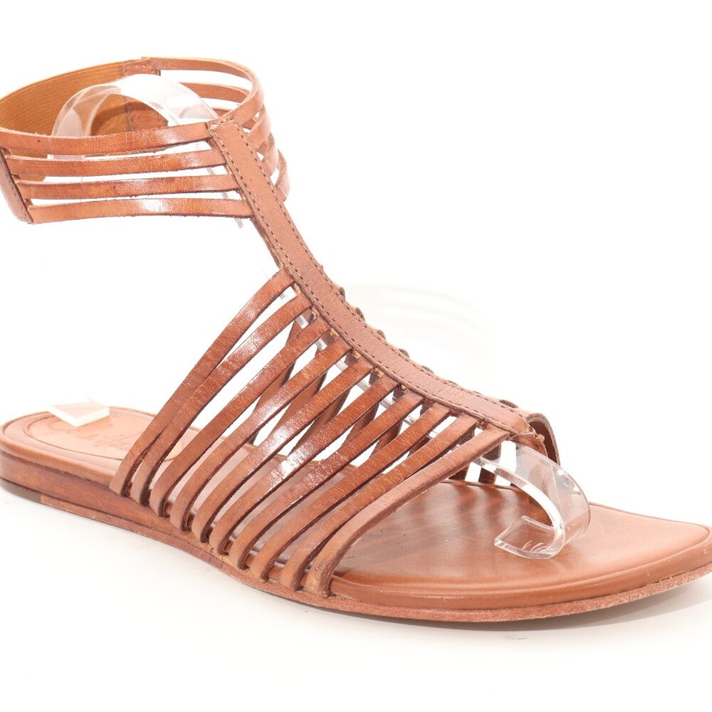 Cole haan Sandals Women Brown Flat Size 7.5 ($)4347
